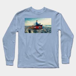 my rocket over the city Long Sleeve T-Shirt